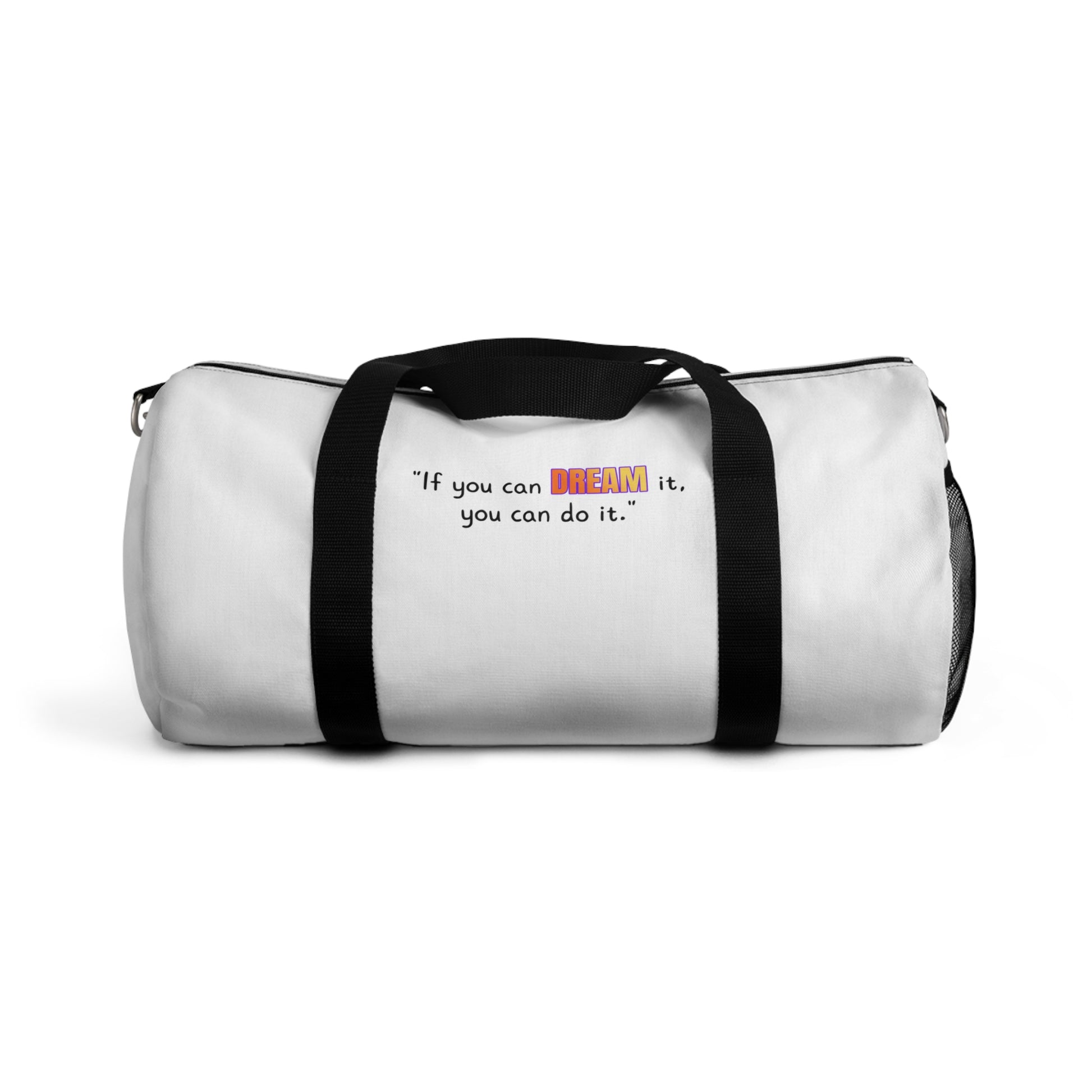 GOATI Motivational Duffel Bag | "If You Can Dream It, You Can Do It" | Durable Gym, Fitness & Travel Bag for Everyday Use - GOATI