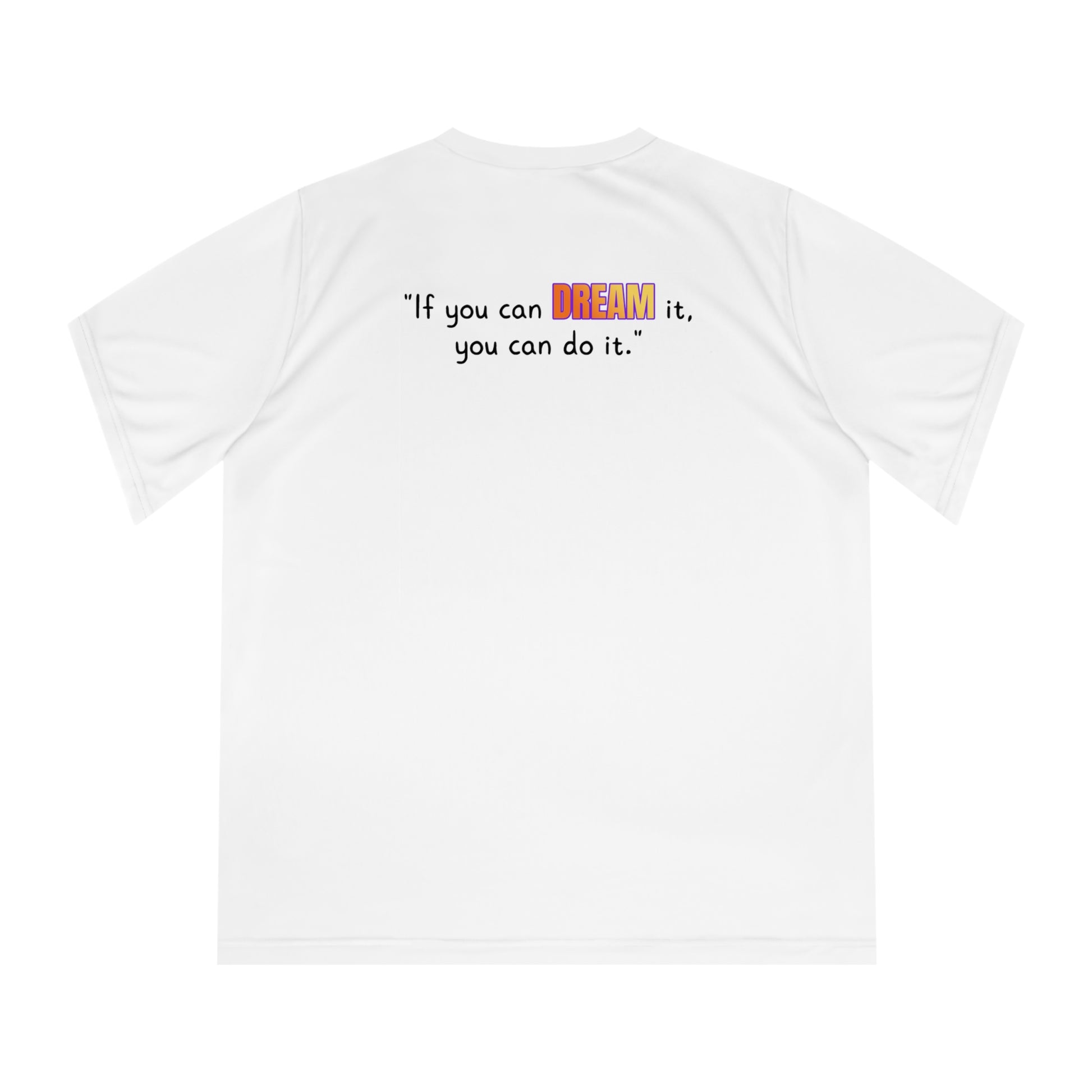 GOATI Women's Performance V-Neck T-Shirt | Moisture-Wicking & Breathable Tee | "If You Can Dream It, You Can Do It" - GOATI