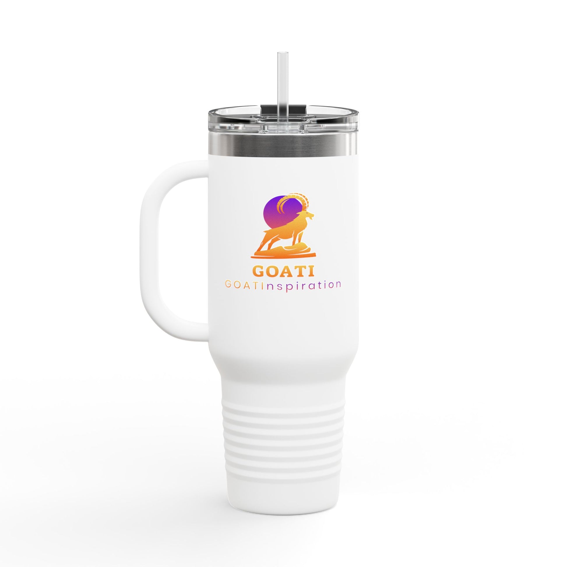 GOATI 40oz Insulated Travel Mug | "Don’t Count the Days. Make the Days Count" Motivational Quote - GOATI
