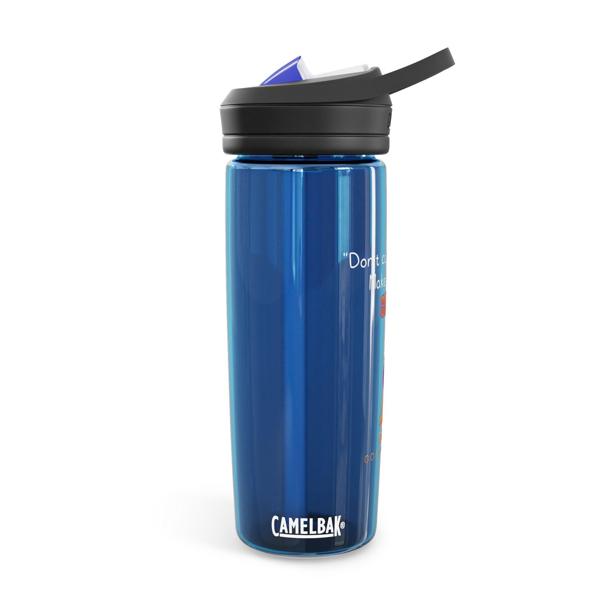 GOATI CamelBak Eddy® Water Bottle | “Don’t Count the Days. Make the Days Count”  Motivational 20oz/25oz Hydration Bottle - GOATI