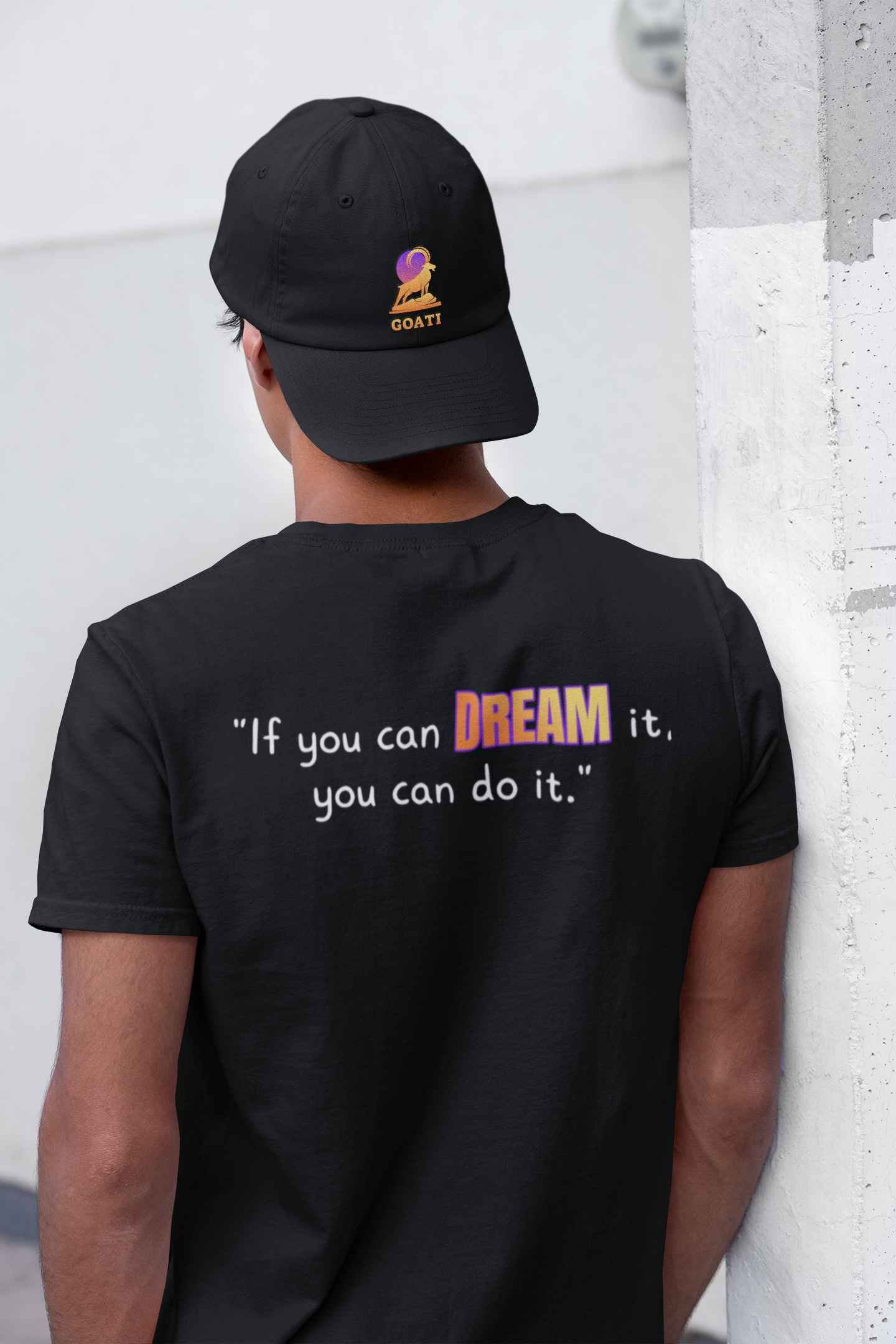 GOATI Vibrant Embroidered, Classic Adjustable Cap | Wear Your Confidence, Own Your Power