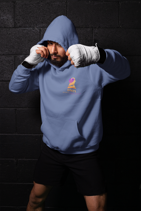 GOATI Unisex Premium Hoodie – 100% Organic Cotton, Heavyweight Fleece | “When Preparation Meets Opportunity” Motivational Hoodie - GOATI