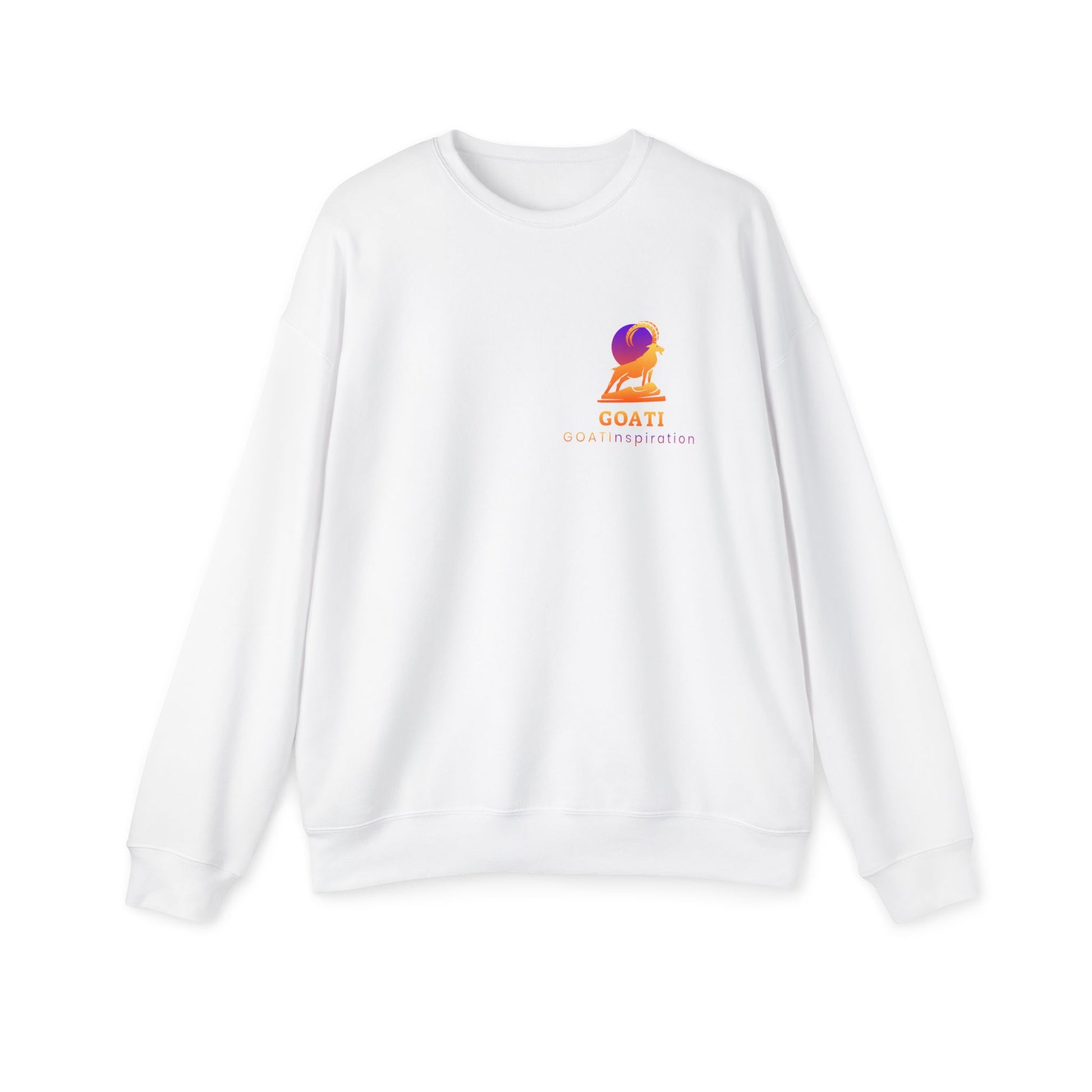 GOATI Unisex Premium Sweatshirt | "When Preparation Meets Opportunity" Motivational Cotton-Polyester Blend Sweatshirt for Comfort - GOATI