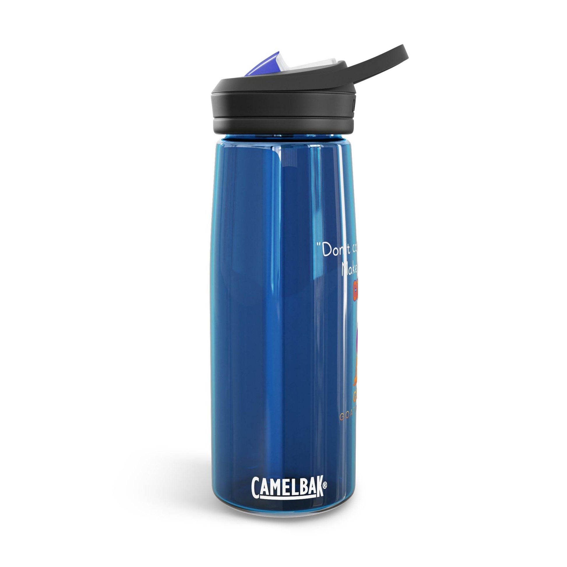 GOATI CamelBak Eddy® Water Bottle | “Don’t Count the Days. Make the Days Count”  Motivational 20oz/25oz Hydration Bottle - GOATI