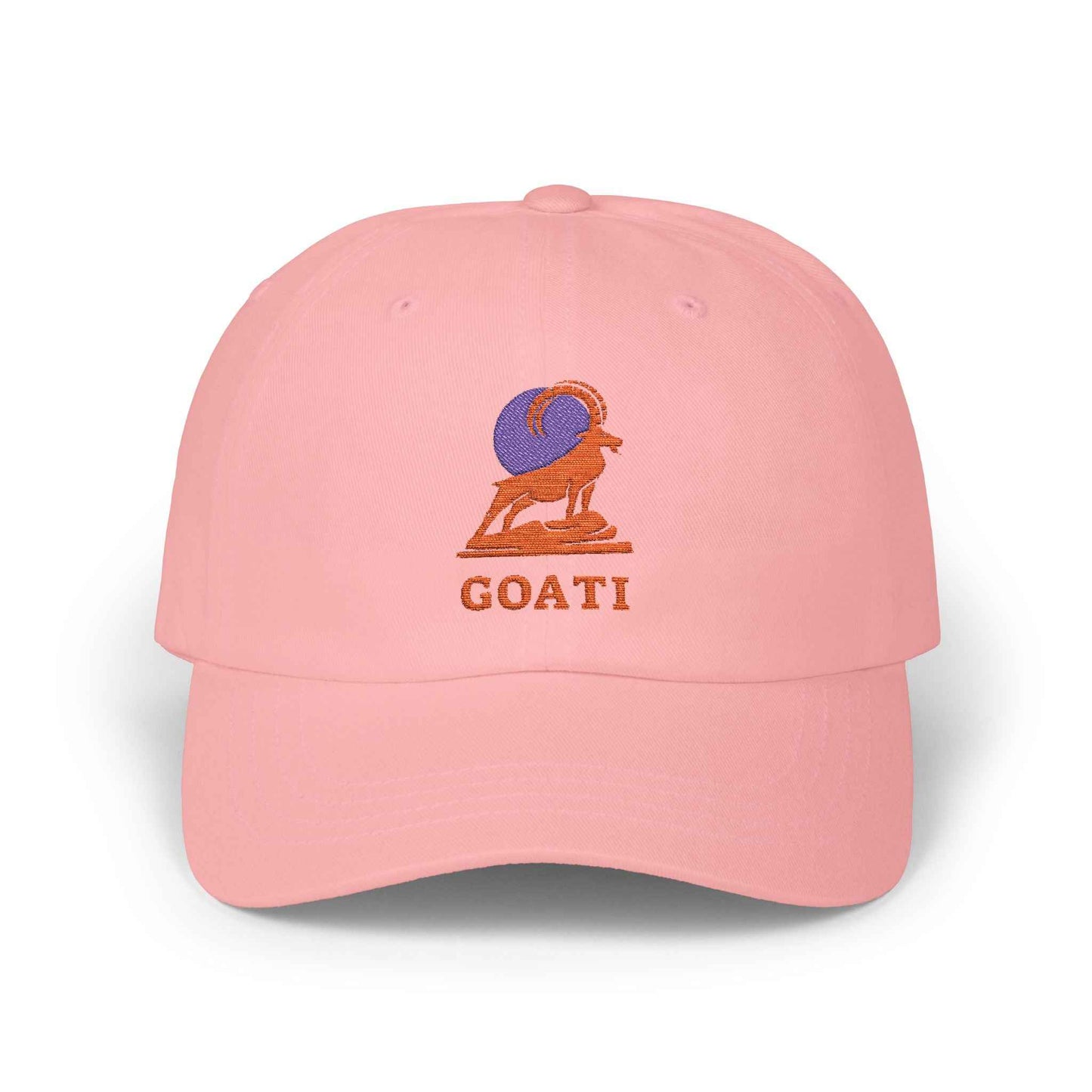 GOATI Vibrant Embroidered, Classic Adjustable Cap | Wear Your Confidence, Own Your Power