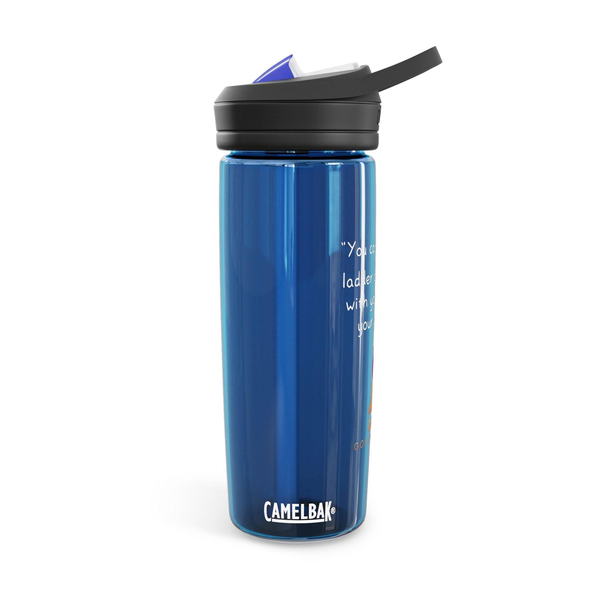 GOATI CamelBak Eddy® Water Bottle | “You Can’t Climb the Ladder of Success”  Motivational 20oz/25oz Hydration Bottle - GOATI
