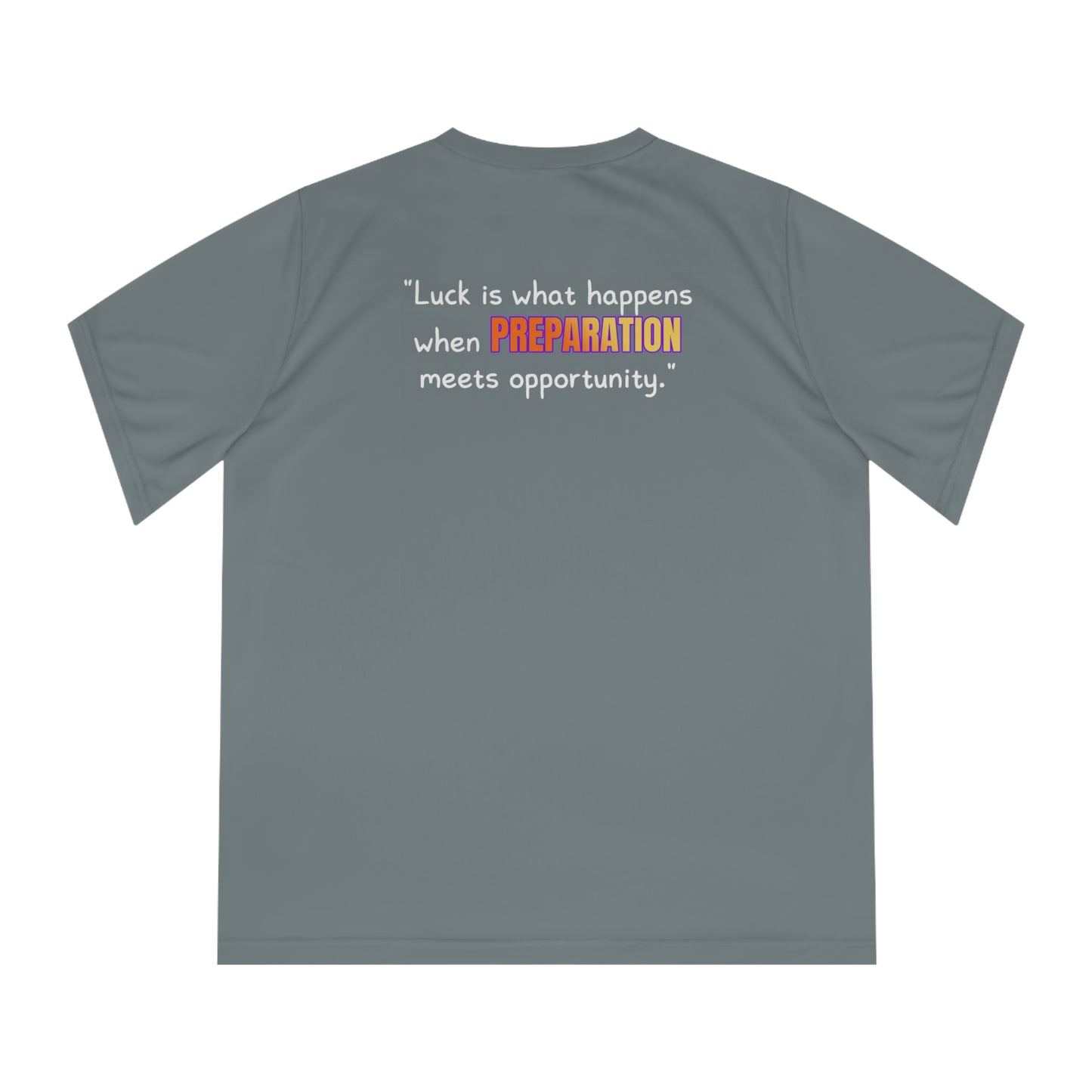GOATI Women's Performance V-Neck T-Shirt | Moisture-Wicking & Breathable Tee | "When Preparation Meets Opportunity" - GOATI
