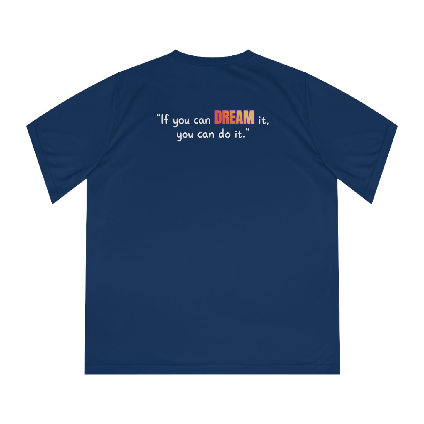 GOATI Women's Performance V-Neck T-Shirt | Moisture-Wicking & Breathable Tee | "If You Can Dream It, You Can Do It" - GOATI