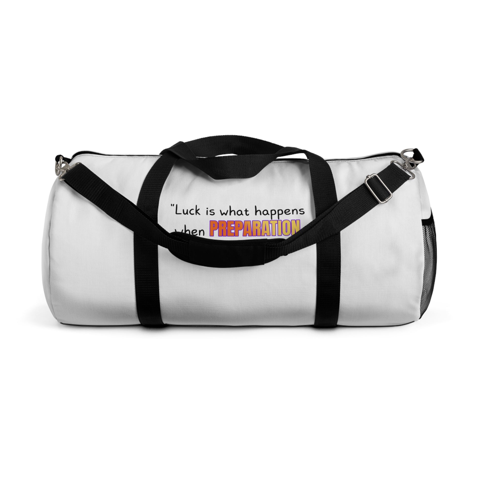 GOATI Motivational Duffel Bag | "When Preparation Meets Opportunity" | Durable Gym, Fitness & Travel Bag for Everyday Use - GOATI