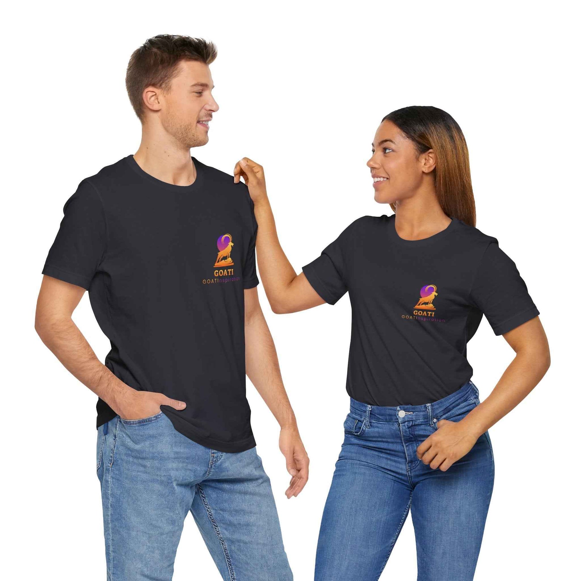 GOATI Unisex Premium Motivational T-shirt | "When Preparation Meets Opportunity" Airlume Cotton Tee | Soft & Comfortable