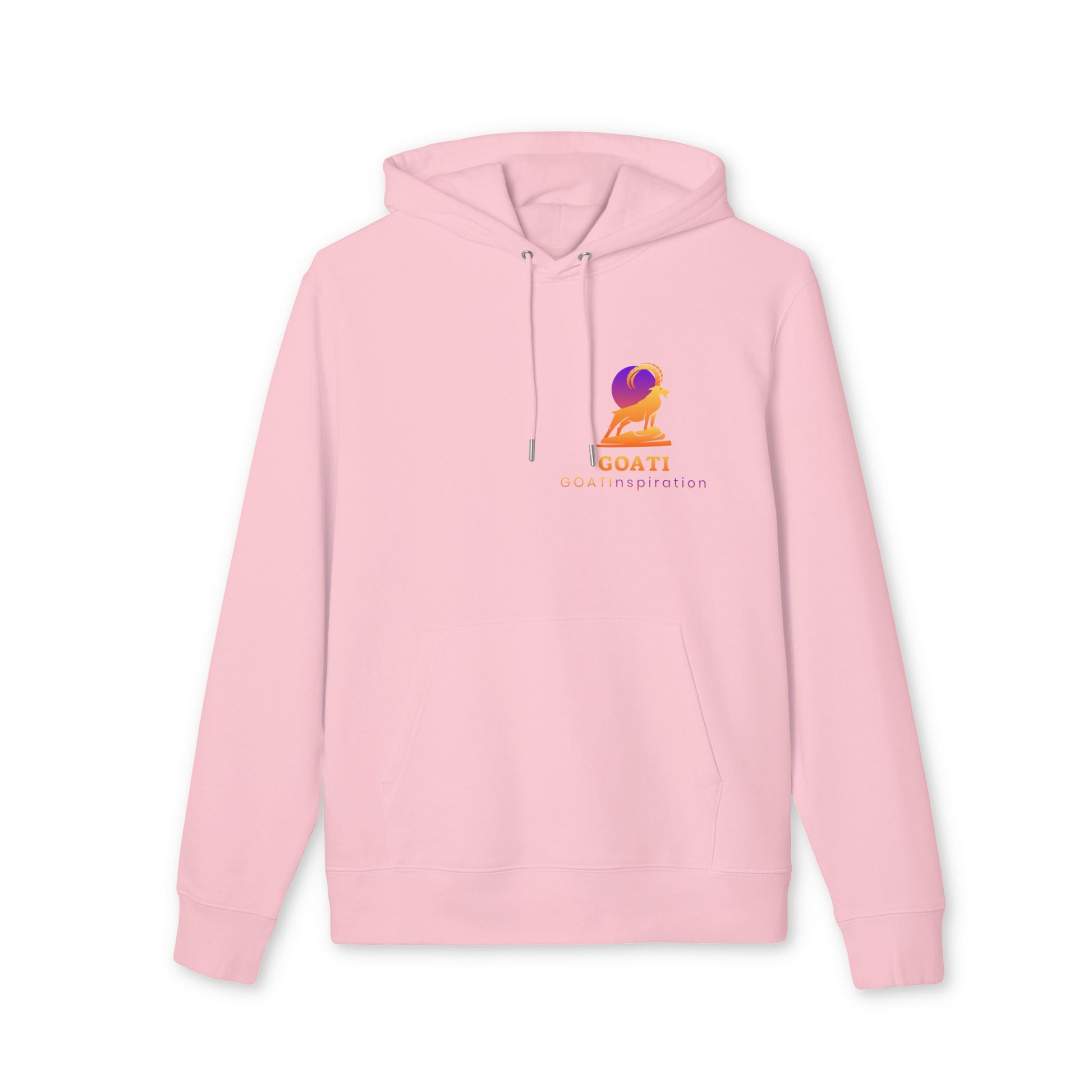 GOATI Unisex Premium Hoodie – 100% Organic Cotton, Heavyweight Fleece | “If You Quit Once, It Becomes a Habit. Never Quit!” Motivational Hoodie - GOATI