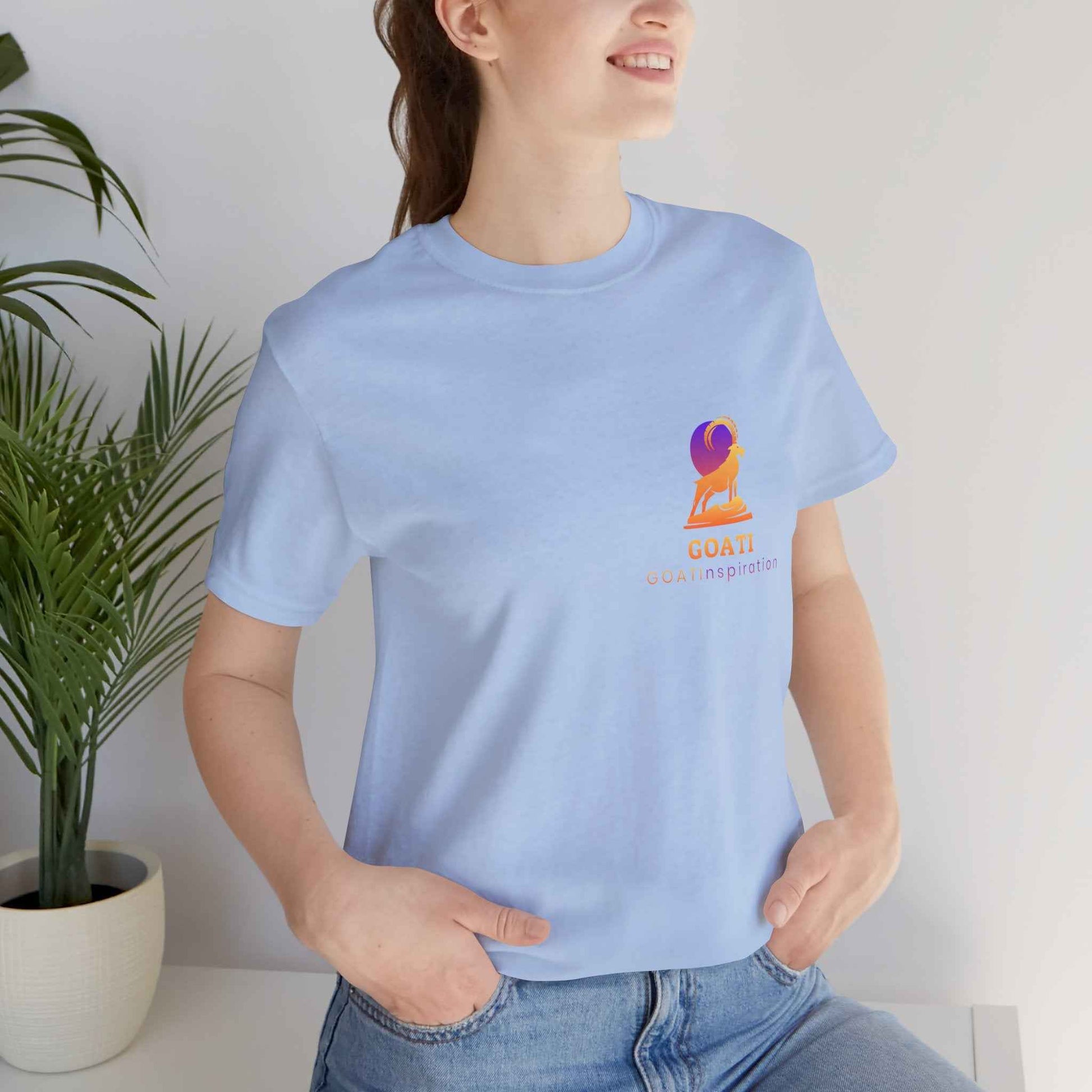 GOATI Unisex Premium Motivational T-shirt | "Quit Talking and Begin Doing" Airlume Cotton Tee | Soft & Comfortable