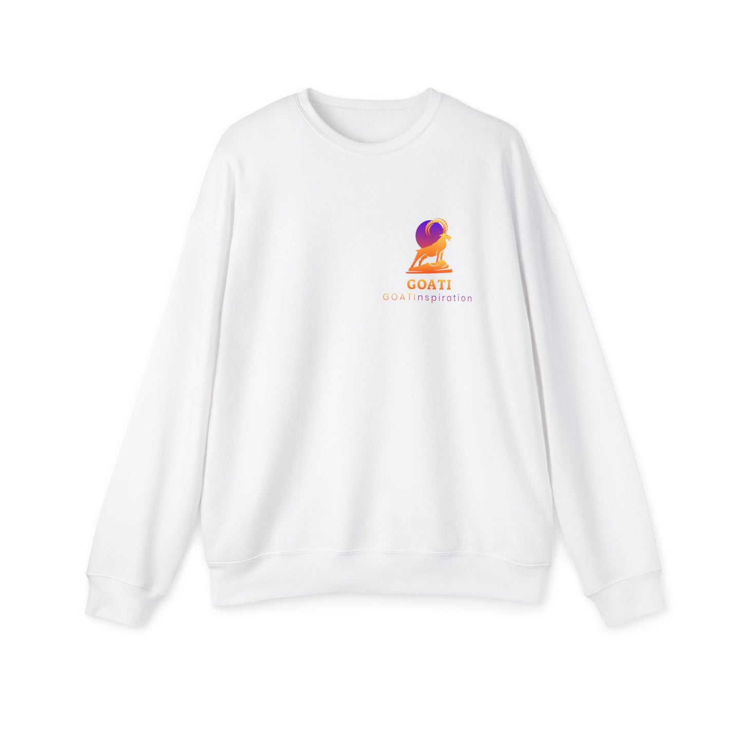 GOATI Unisex Premium Sweatshirt | "When Preparation Meets Opportunity" Motivational Cotton-Polyester Blend Sweatshirt for Comfort - GOATI