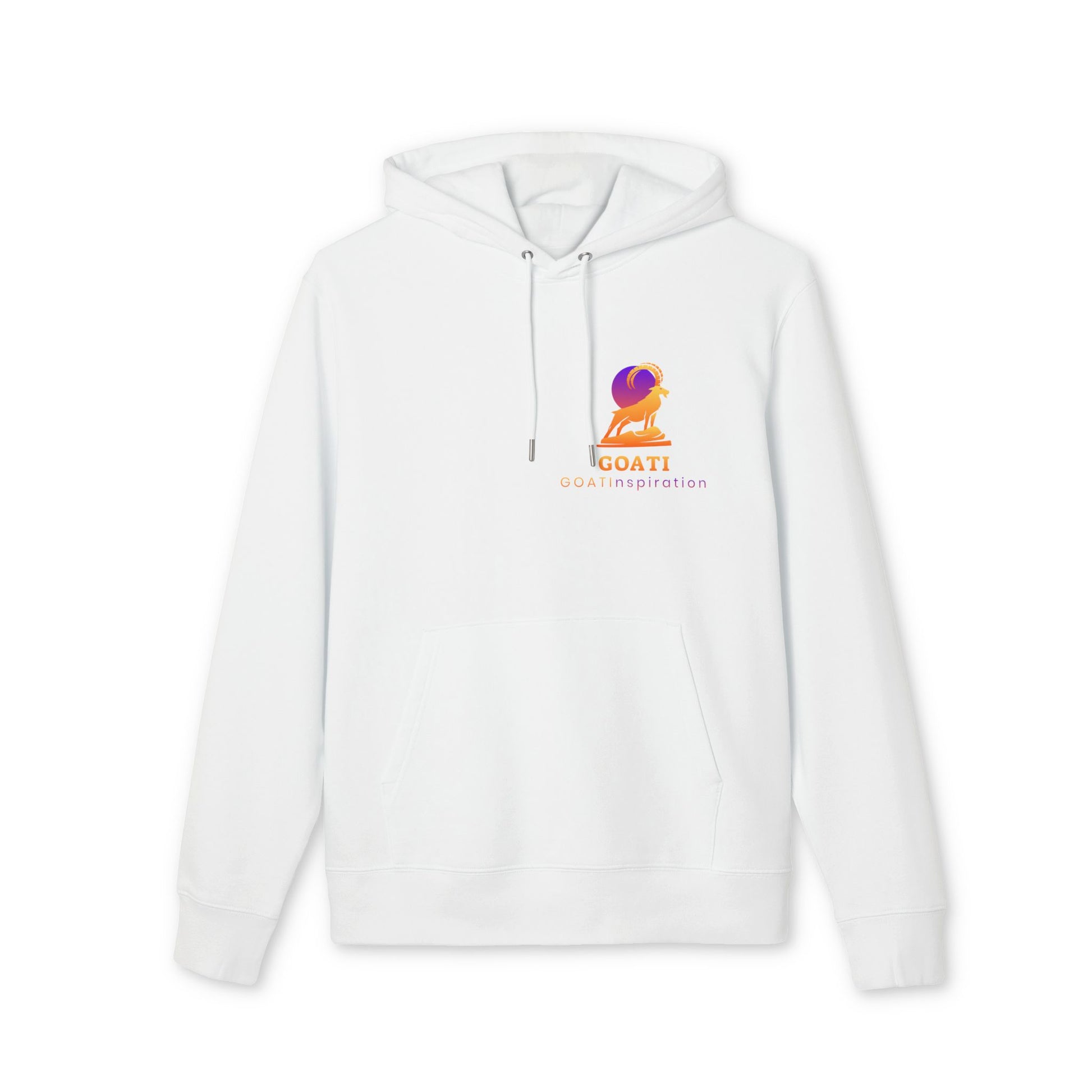GOATI Unisex Premium Hoodie – 100% Organic Cotton, Heavyweight Fleece | “Impossible is Not a Fact. It’s an Opinion” Motivational Hoodie - GOATI
