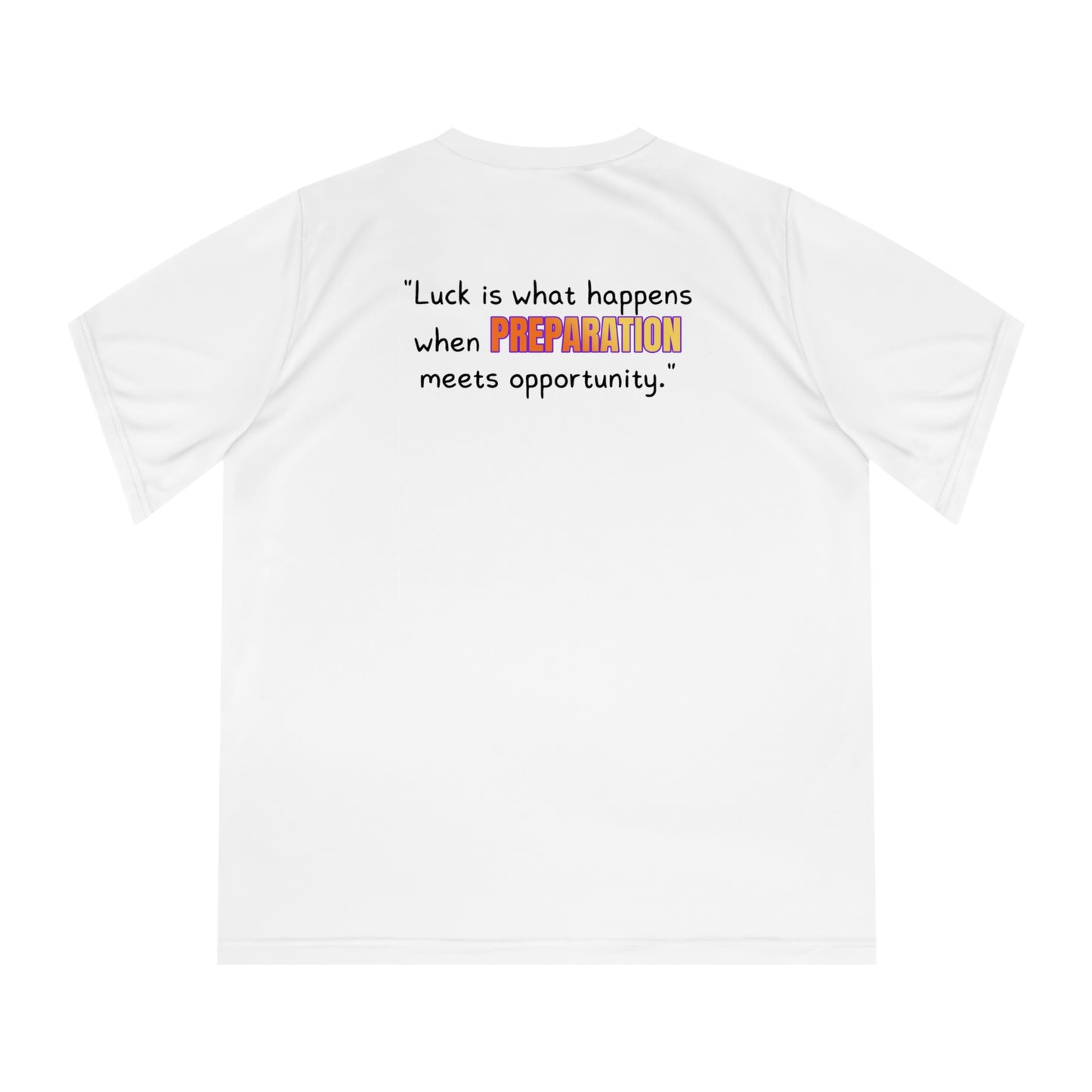 GOATI Women's Performance V-Neck T-Shirt | Moisture-Wicking & Breathable Tee | "When Preparation Meets Opportunity" - GOATI