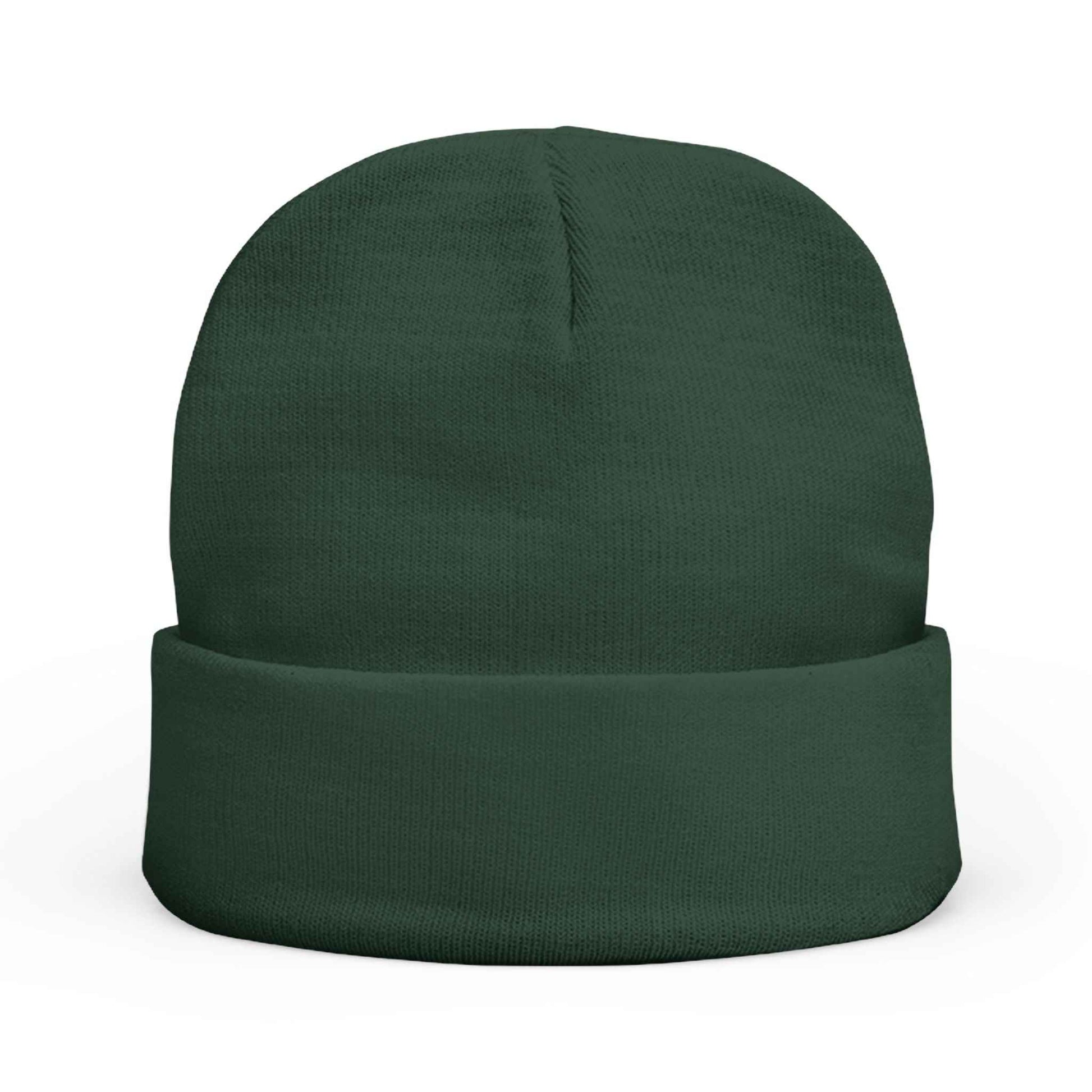 GOATI Logo Beanie Hat | Stay Warm, Stay Relentless | Soft, Warm Wool Knit Hat for Winter or Everyday Wear