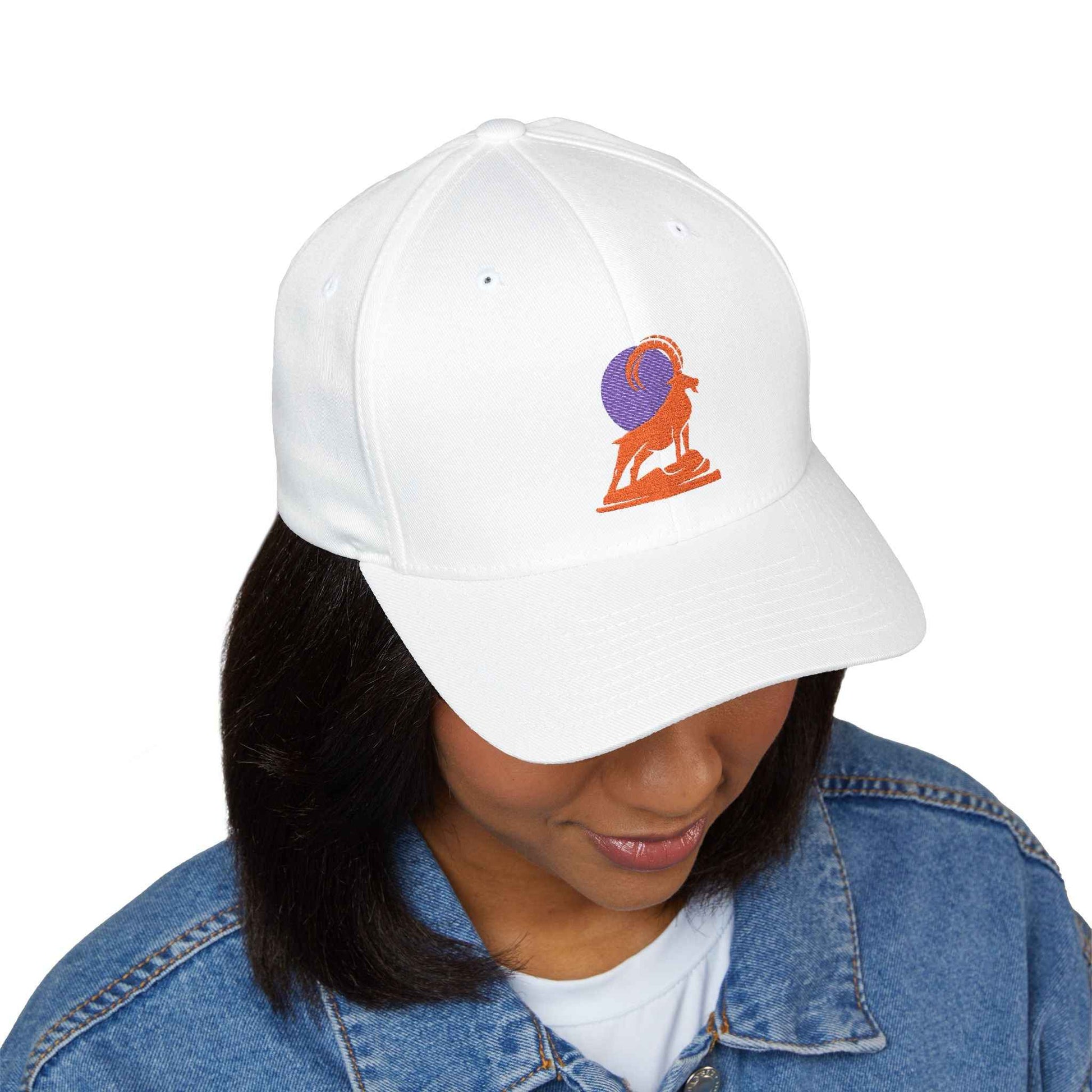 GOATI Vibrant Embroidered, Stretchable, Flex-Fitted Cap | Bold Style, Relentless Mindset