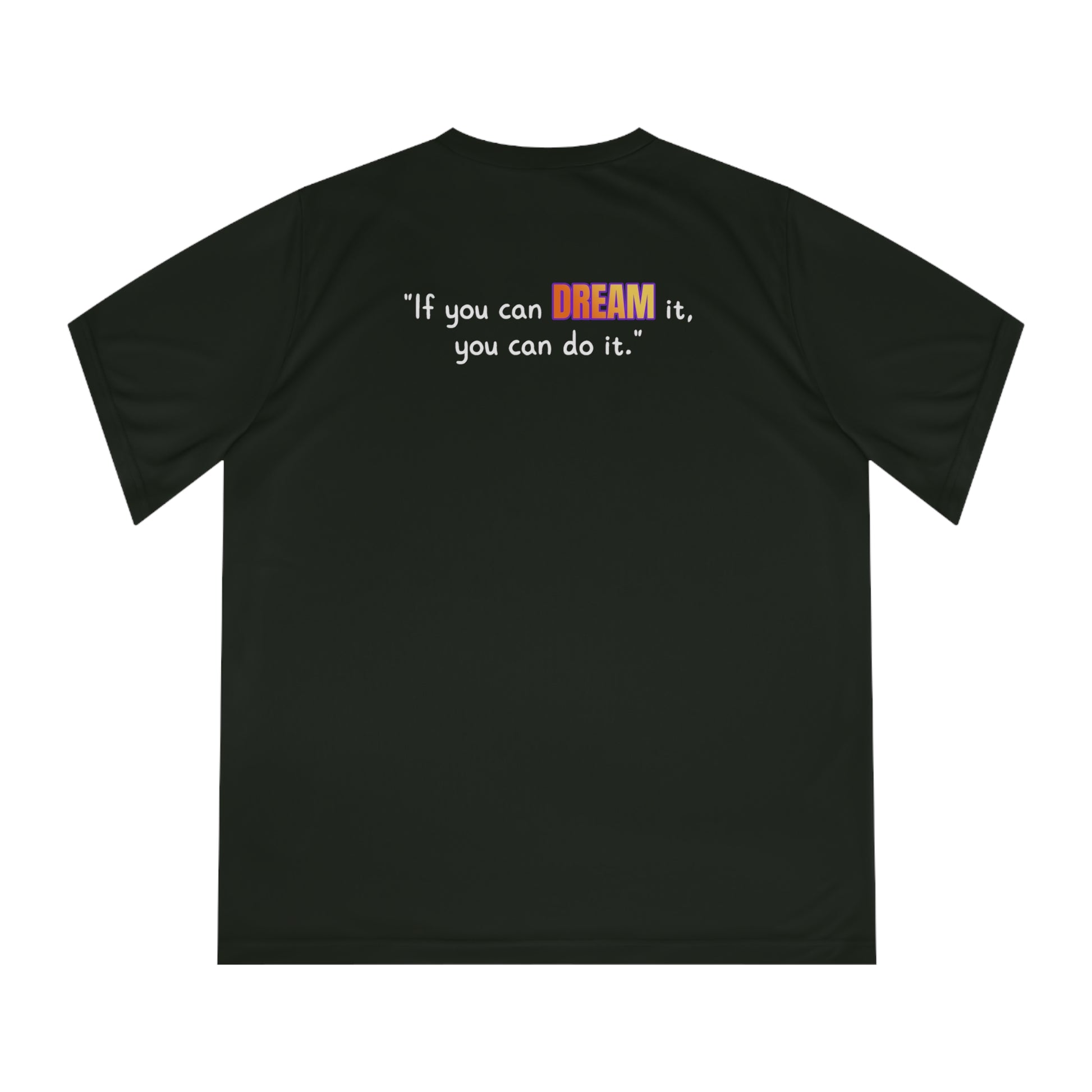 GOATI Women's Performance V-Neck T-Shirt | Moisture-Wicking & Breathable Tee | "If You Can Dream It, You Can Do It" - GOATI
