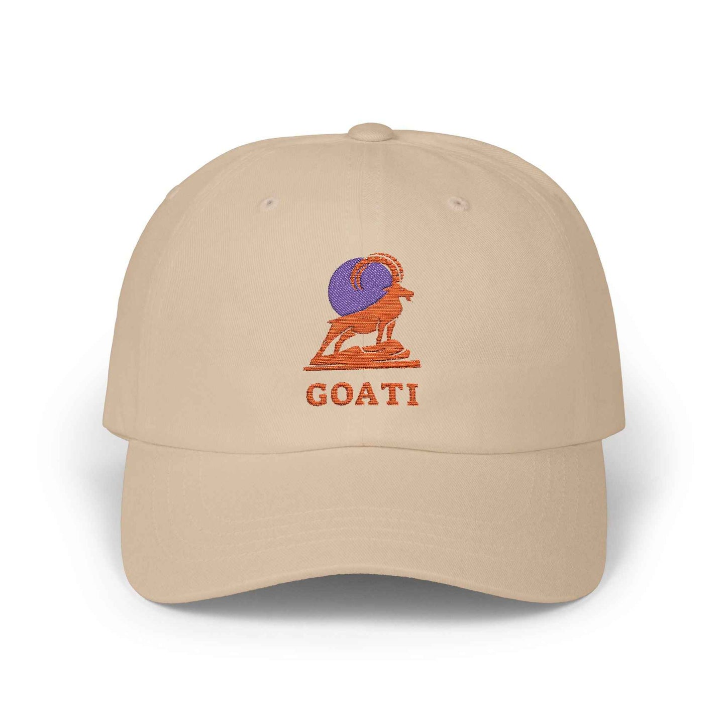 GOATI Vibrant Embroidered, Classic Adjustable Cap | Wear Your Confidence, Own Your Power
