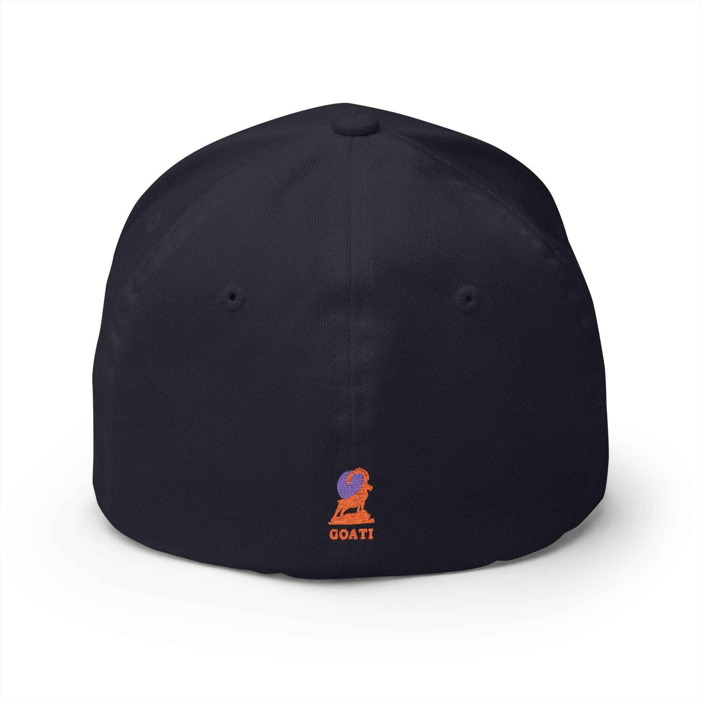GOATI Vibrant Embroidered, Stretchable, Flex-Fitted Cap | Bold Style, Relentless Mindset