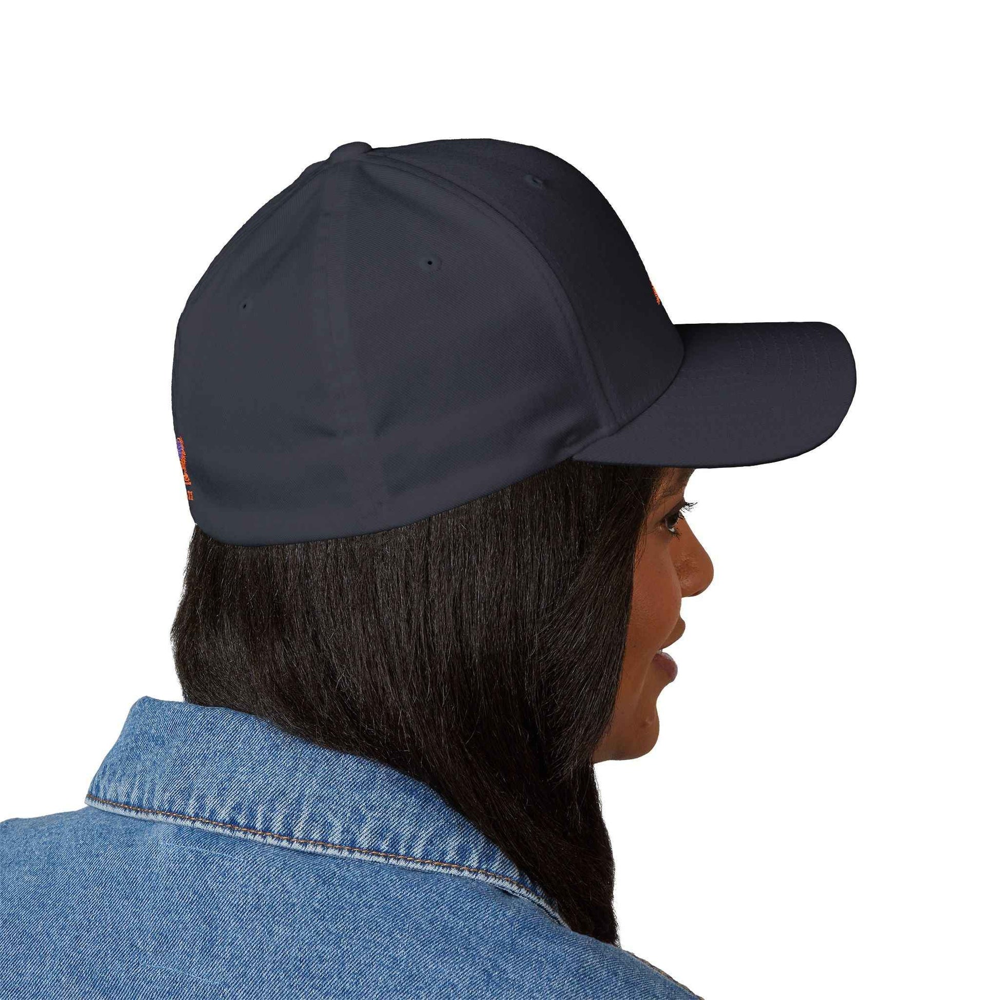 GOATI Vibrant Embroidered, Stretchable, Flex-Fitted Cap | Bold Style, Relentless Mindset